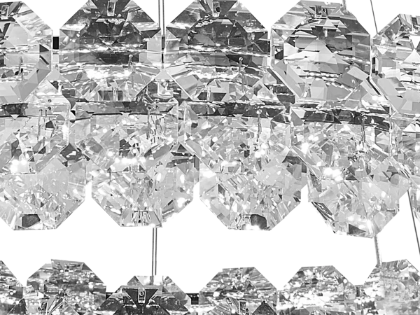 GLORIA candelabru suspendat din cristal 800+500 - V30114 5