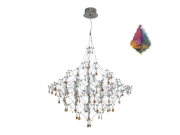 Lustră suspendată din cristal JOYA 1030 - V40093