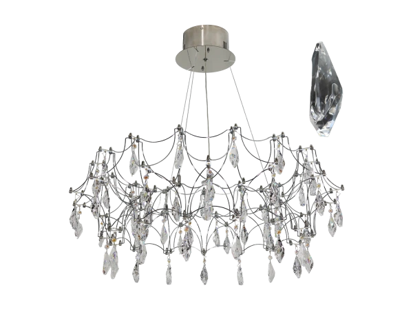 Lustră suspendată din cristal JOYA 750 - V40055S