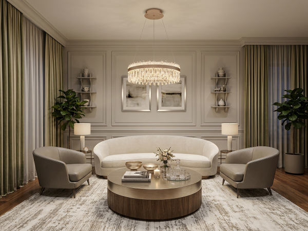 Lustră suspendată din cristal ROCOCO 600 - V30102 2