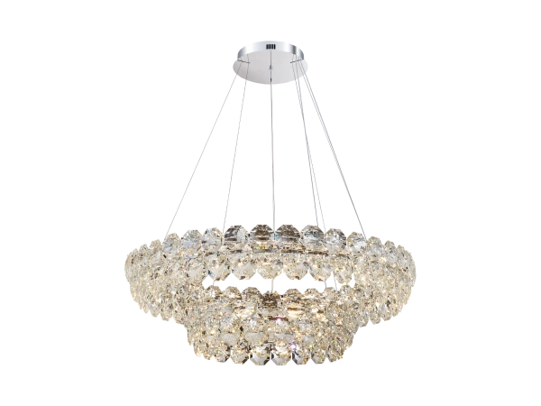 GLORIA candelabru suspendat din cristal 800+500 - V30114 3