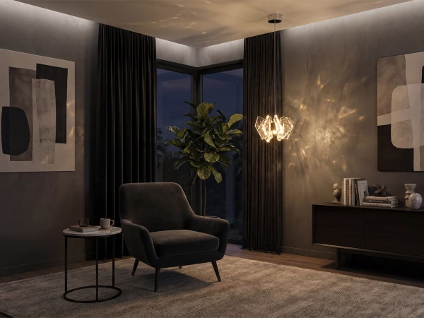 PIKASO candelabru suspendat din cristal 250 - V30022 1