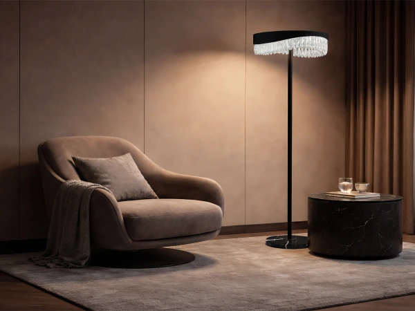 AURORA lampă de podea din cristal 1550 - V30084 2