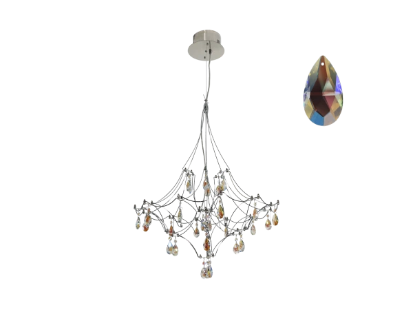 Lustră suspendată din cristal JOYA 600 - V40071