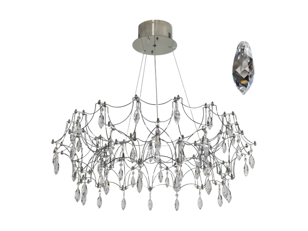 Lustră suspendată din cristal JOYA 750 - V40056S