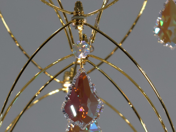 Lustră suspendată din cristal JOYA 900 - V40023S 5