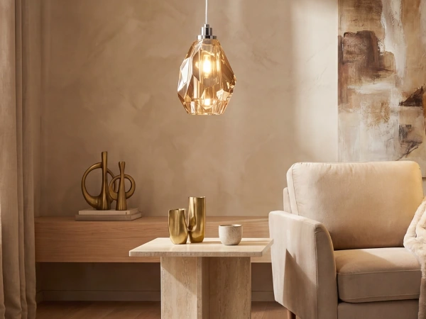 DIAMOR AMBER lampă suspendată din cristal - V30052 2