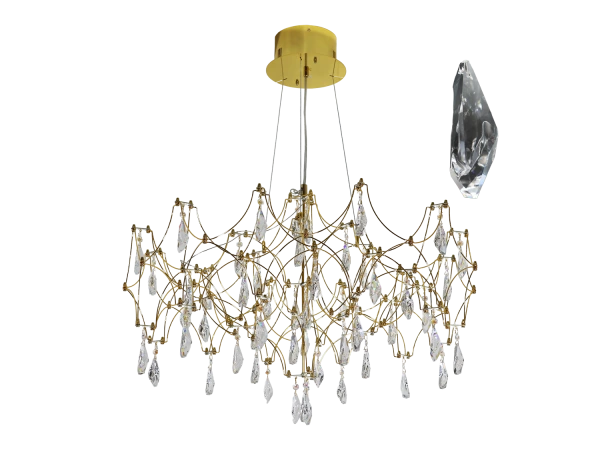 Lustră suspendată din cristal JOYA 730 - V40045S