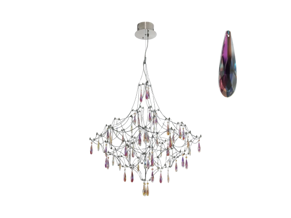Lustră suspendată din cristal JOYA 870 - V40082