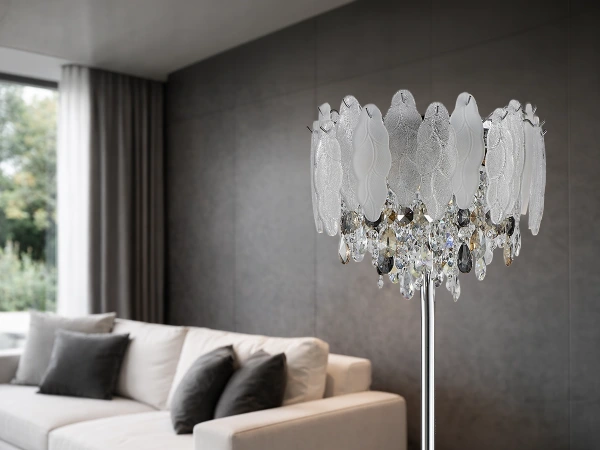 Lampă de podea din cristal GURU 1680 - V20106 3