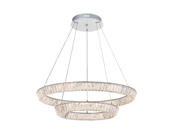 LETICIA candelabru suspendat din cristal 600+800 - V30124 3