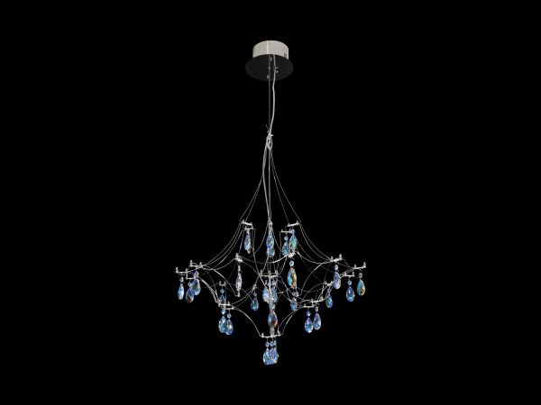 Lustră suspendată din cristal JOYA 600 - V40071 5