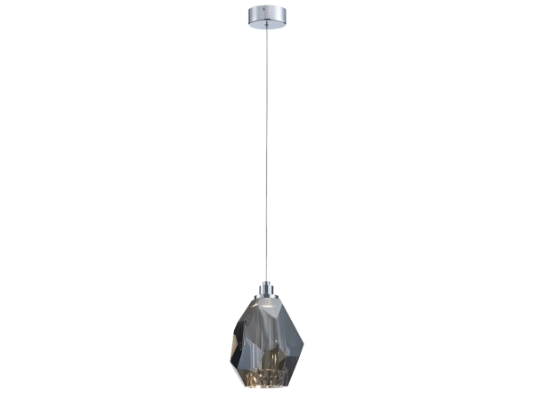 DIAMOR SMOKE lampă suspendată din cristal - V30053