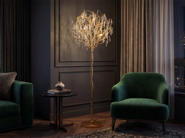 GOCCIA lampă de podea din cristal 1700 - V20037 1