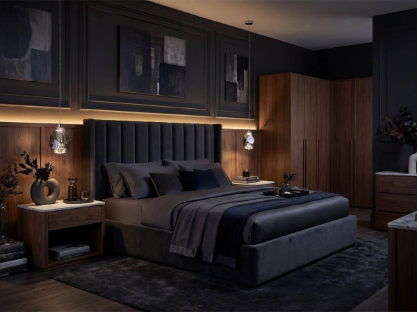 DIAMOR SMOKE lampă suspendată din cristal - V30053 1