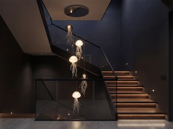 Candelabru suspendat de cristal MEDUSA - V30061 1