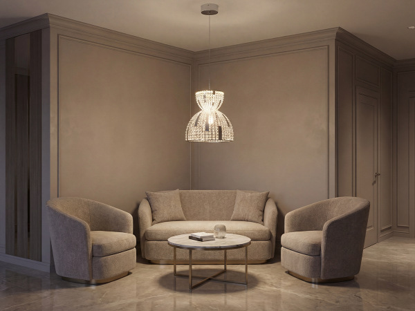 Lampa de cristal suspendată KATRIA 350 - V30043 3