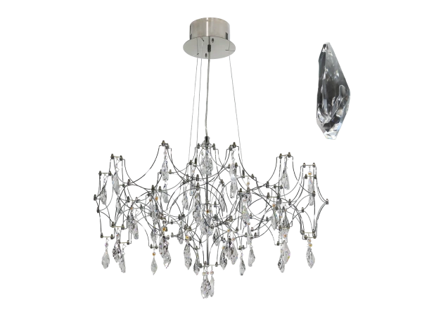 Lustră suspendată din cristal JOYA 730 - V40035S
