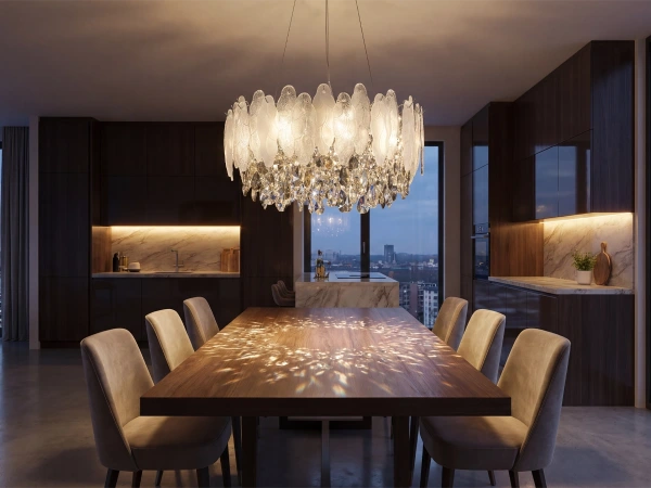 Candelabru suspendat de cristal GURU 600 - V20102 1
