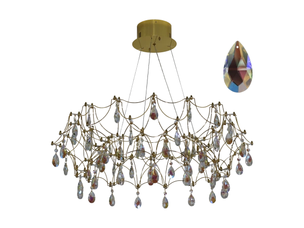 Lustră suspendată din cristal JOYA 750 - V40061