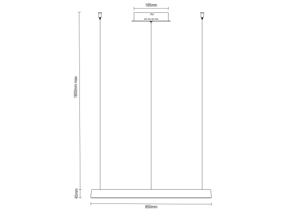 Lampa suspendată XAVIER 650 - V10110 8