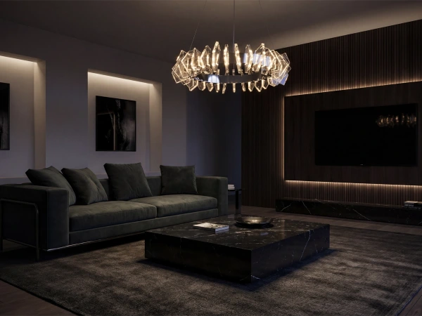 PIKASO candelabru suspendat din cristal 650 - V30023 1