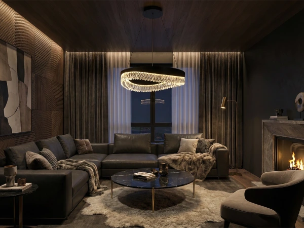 AURORA candelabru suspendat din cristal 600 - V30076 3