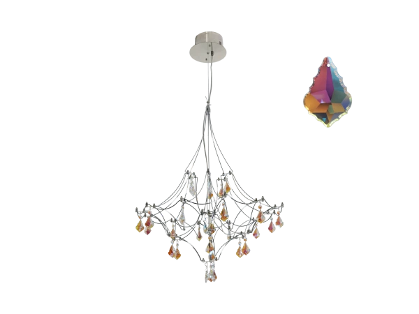 Lustră suspendată din cristal JOYA 600 - V40073