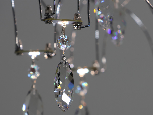 Lustră suspendată din cristal JOYA 730 - V40036S 5