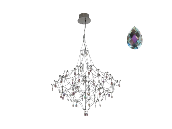 Lustră suspendată din cristal JOYA 870 - V40081S