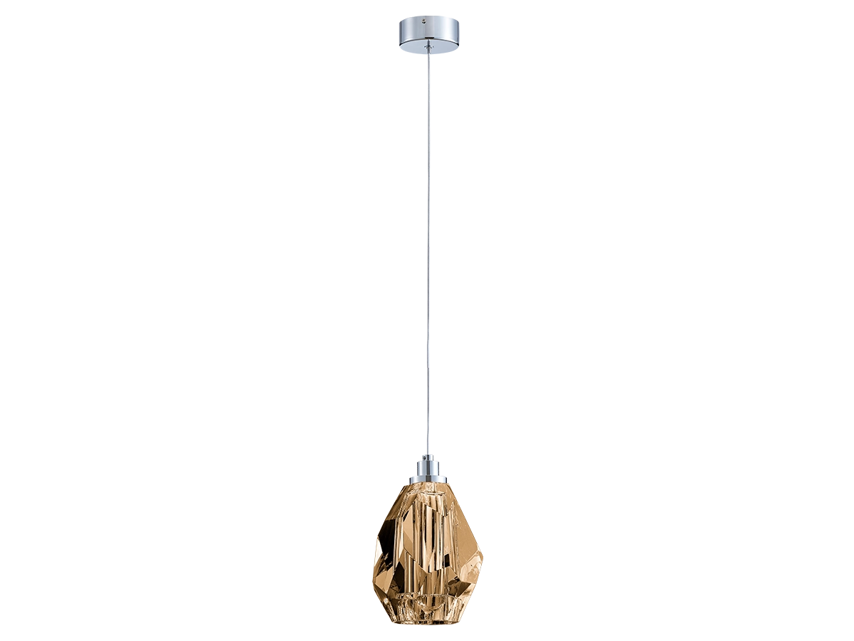 Corpuri de iluminat elegante, cu elemente din cristal, care aduc un luciu subtil și un caracter atemporal în spațiu.